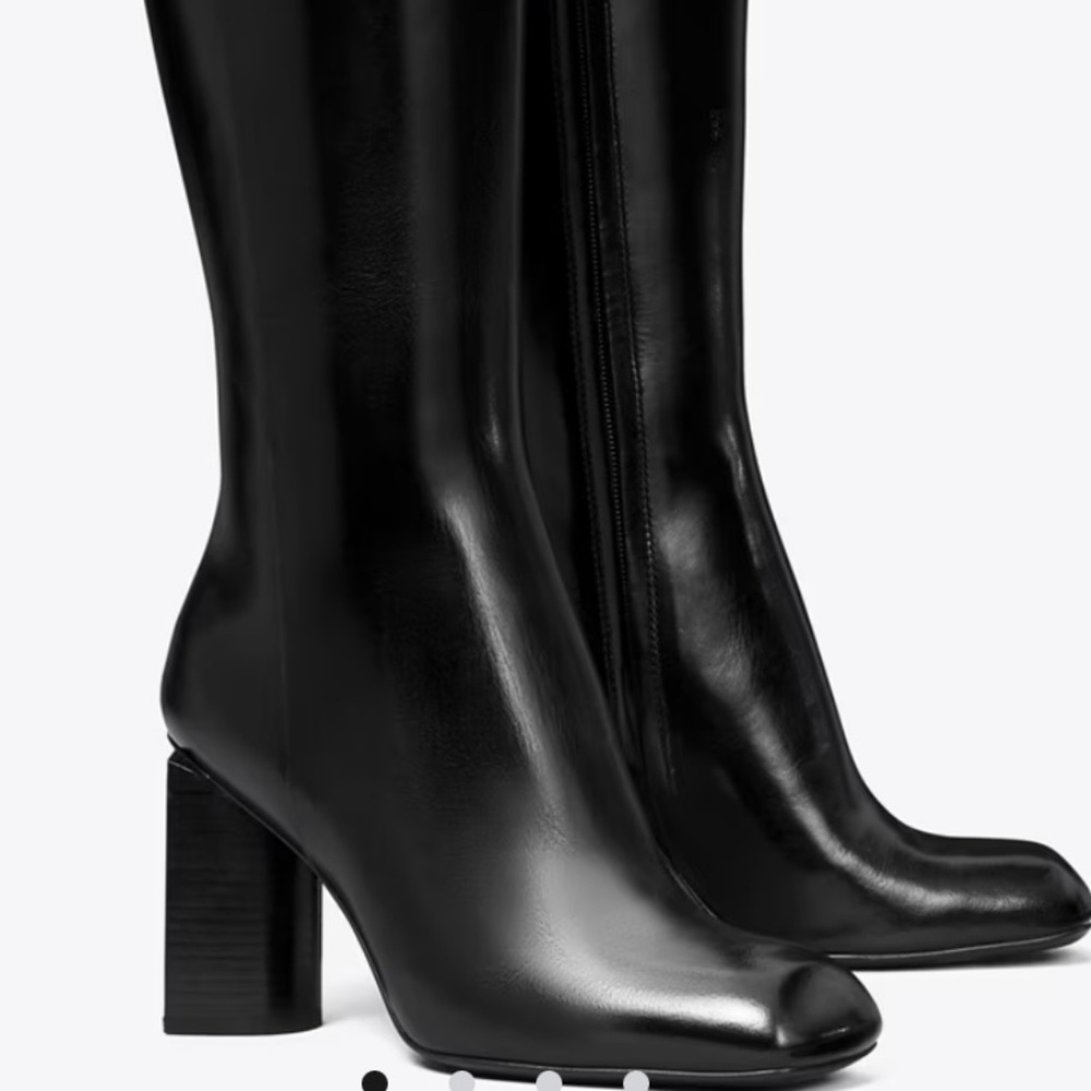 Tory Burch Twisted Heel High Boot Size 8
